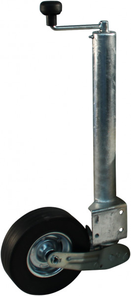 Steunwiel automatisch opklapbaar 225x70mm Ø60mm