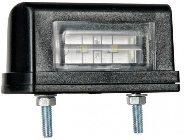 Kentekenlamp LED 12/24v 83 x 40 x 30mm 50cm kabel 45mm  CE, ECE-R10 / R7 / R4 Wit