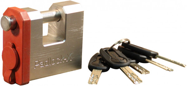 Padlock X SCM , los slot t.b.v. Fixed Lock SCM incl. 5 sleutels
