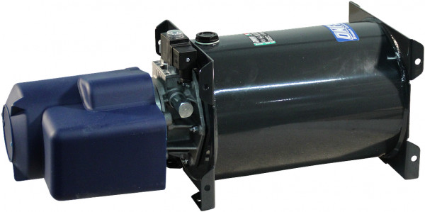 Hydr. compactaggregaat DC24V-3KW stalen tank , bediening niet inbegrepen