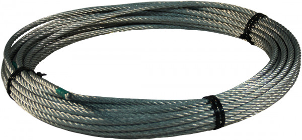 Staalkabel op rol Ø8mm 25m