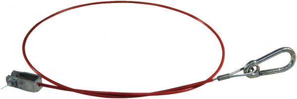 Breekkabel Knott 1200mm rood gaffel met pen