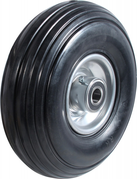 Wiel + massief rubberband 260mm serie 43