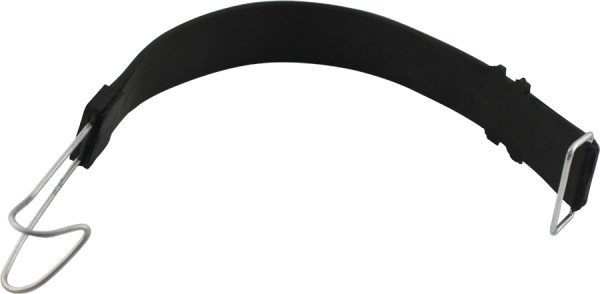 Spanband voor rolcontainer zwart 45mm 610mm rubber