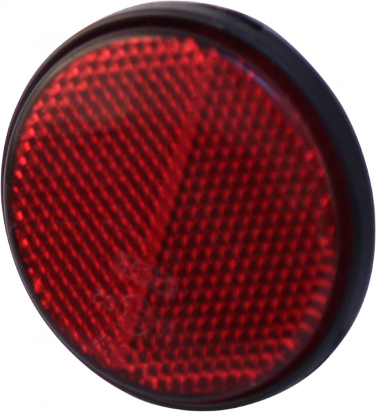 Reflector Ø rood zelfklevend Ø61