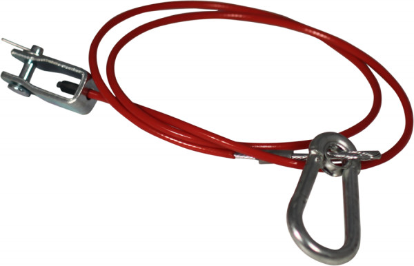 Breekkabel Novio 1055mm rood gaffel met pen