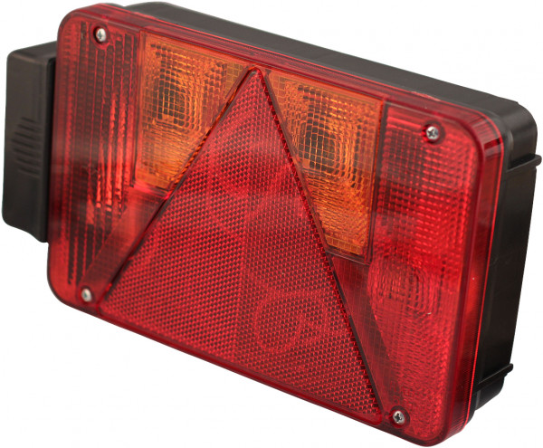 Rear lamp Radex serie 5901 right central plug connector 5 pole