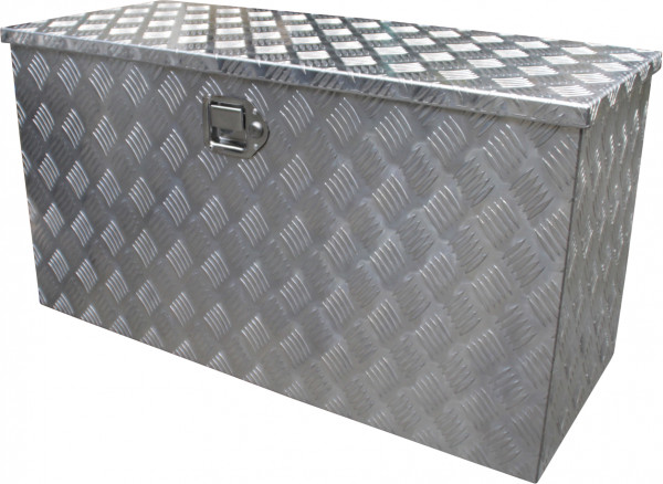 Gereedschapskist aluminium 950x400x500mm kofferslot