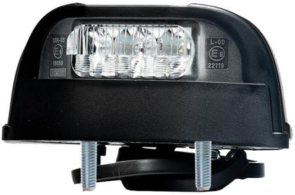 Kentekenlamp LED 12/24v 112,3 x 57 x 97mm 50cm kabel 45 of 72mm  CE, ECE-R10 / R4