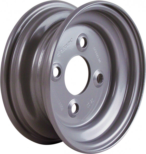 Wiel 3.00Dx8 ET0 60/100/4 staal grijs