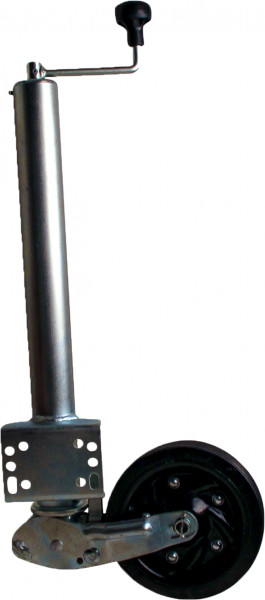 Steunwiel automatisch opklapbaar 200x50mm Ø60mm