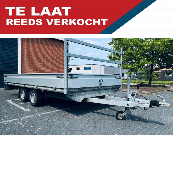 Henra Plateauwagen 400x200  PL 27 400x200 2700Kg + rijplaten