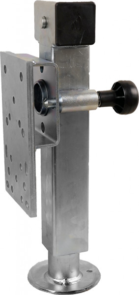 Steunpoot wegklapbaar SF60-DSA- SW19 universeel met verlengde montage ⧄60mm 1300kg verzinkt 240mm 430mm