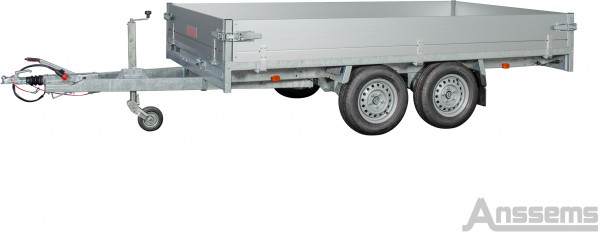 Anssems Plateauwagen ASX 2000kg 325×178