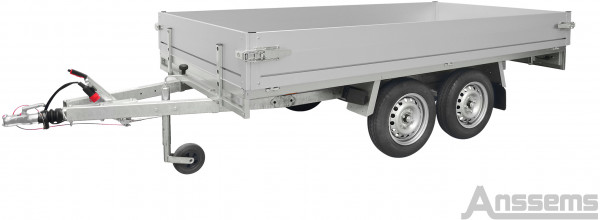 Anssems Plateauwagen PLTT 1350kg 251×150