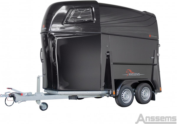 Anssems Trailer PTH 2000 Privaro - zwart metallic