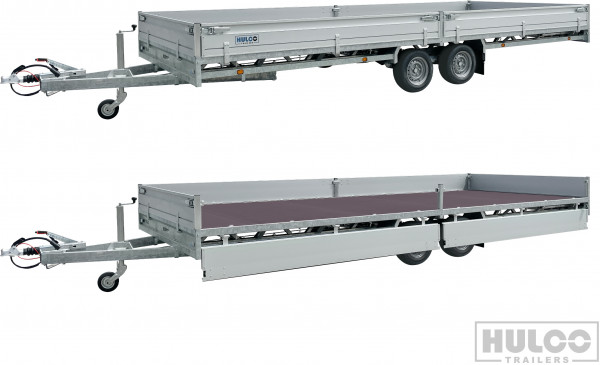 Hulco Plateauwagen Medax-2 3000kg 502x223