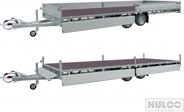 Hulco Plateauwagen Medax-2 3000kg 502x203
