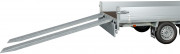 Rijplaten (aluminium) 250 x 30 x 6,5 incl. cassette MEDAX (set)