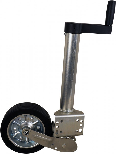 Steunwiel automatisch opklapbaar 225x64mm kunststof slinger Ø60