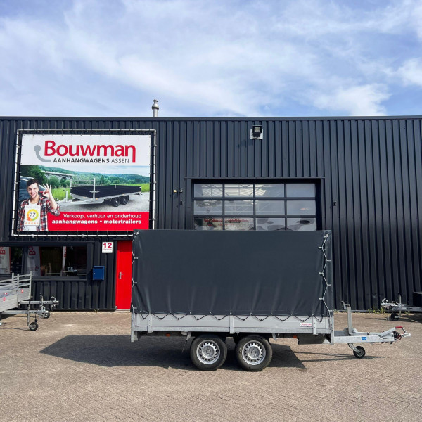 Anssems Aanhanger 305x153  PSX 2000kg 305x153 met huif