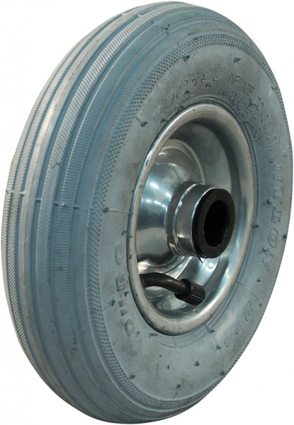 Luchtband + wiel 200x50 HF-207A 2PR + 1.25x3.8  (200x50) ET0 NL60 A3 staal grijs