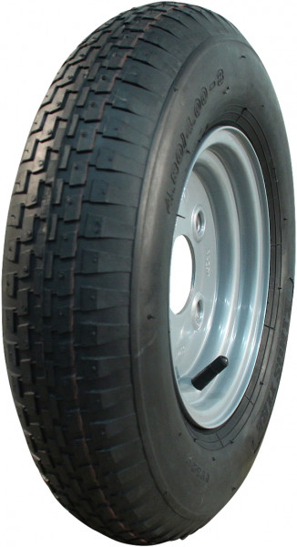 Luchtband + wiel 4.80/4.00-8 V-6635 4PR + 2.50Ax8H2 ET-2 60/100/4 staal grijs