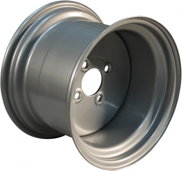 Luchtband + wiel 23x10.50-12 HF-255 4PR + 8.50Ix12H2 ET-10 63,5/100/4 A8 staal grijs links