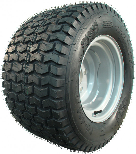 Luchtband + wiel 24x13.00-12 LG-408 6PR + 10.50Ix12H2 ET0 94/140/5 107 A6 staal grijs