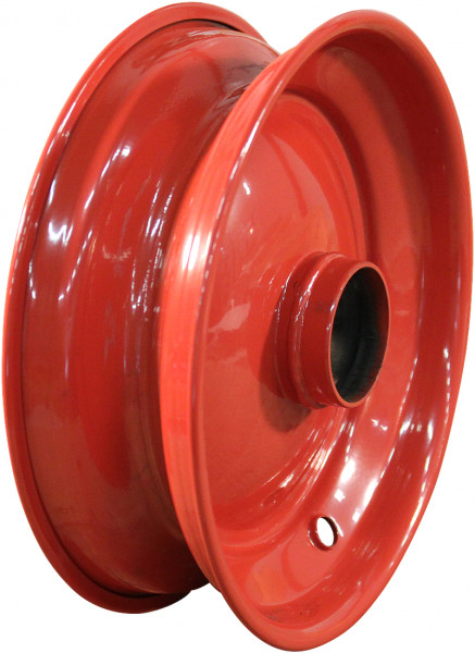 Wiel 2.50x8H2 ET-8 kogellager zitting NL88 staal rood