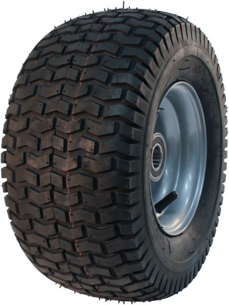 Luchtband + wiel 13x6.50-6 V-3502 4PR + 4.50Ax6 ET0 NL75 57 A3 staal grijs