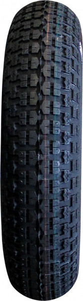 Luchtband + wiel 3.50-8 V-9128 4PR + 2.50Ax8 ET0 NL75 46 N staal rood