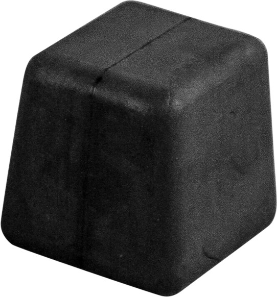 Rubberen demper t.b.v. oplooprem
