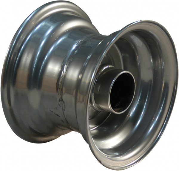 Luchtband + wiel 13x6.50-6 V-3502 6PR + 4.50Ax6 ET0 NL90 61 A6 staal grijs