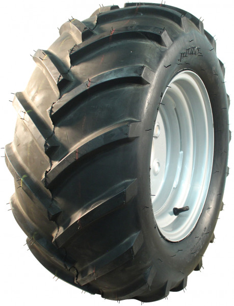 Luchtband + wiel 23x8.50-12 HF-255 4PR + 7.00x12 ET0 94/140/5 A3 staal grijs links