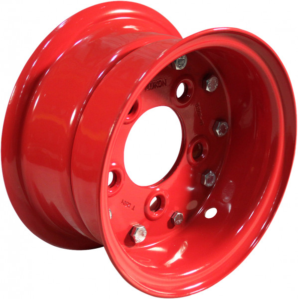 Wiel 5.50F-10 ET0 94/140/5 staal rood