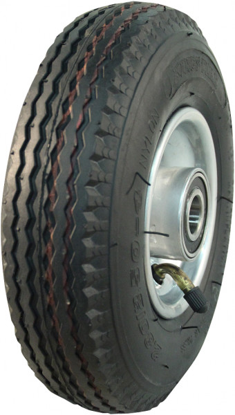 Luchtband + wiel 2.80/2.50-4 V-6601 4PR + 2.10x4H2 ET0 NL75 staal grijs