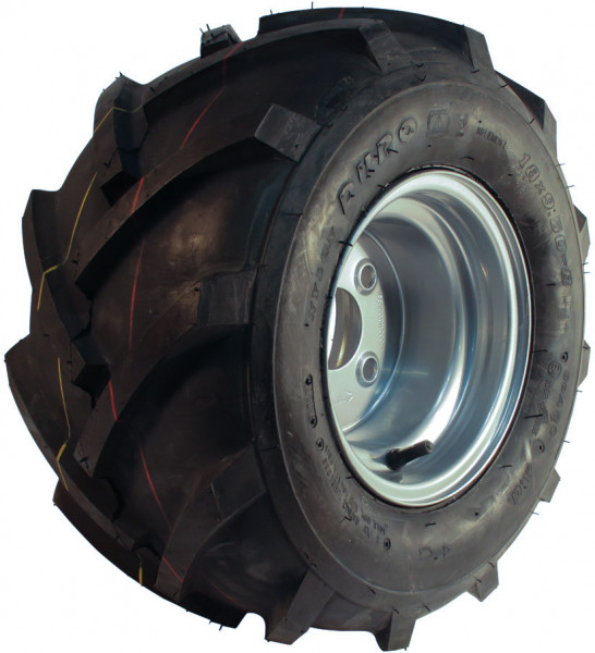 Luchtband + wiel 21x11.00-8 HF-255 4PR + 7.00Bx8H2 ET-2 60/100/4 A3 staal grijs links