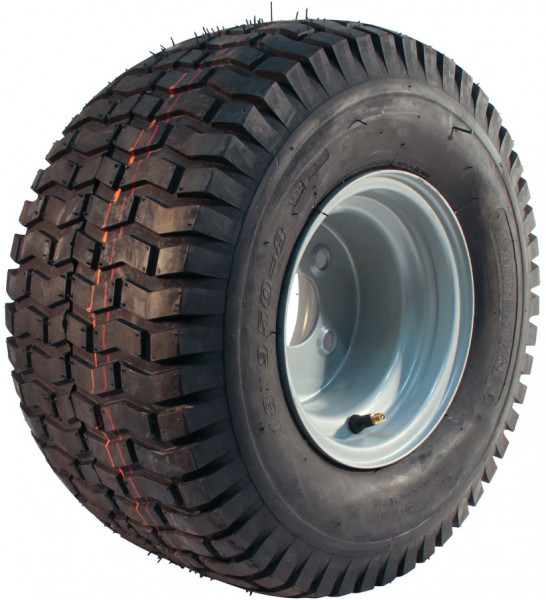 Luchtband + wiel 18x9.50-8 V-3502 4PR + 7.00Bx8H2 ET-2 ET0 60/100/4 A3 staal grijs