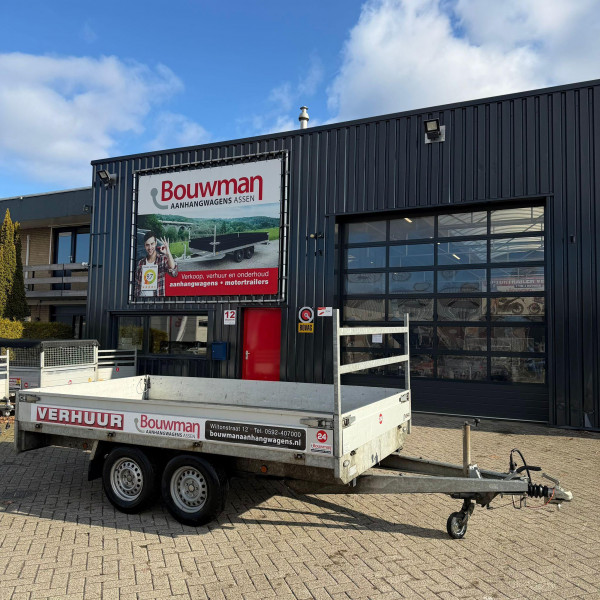 Henra Aanhanger 350x180  PL 27 Plateauwagen 350x180cm 2700kg