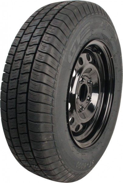 Luchtband + wiel 175 R14C Maxmiler X 8PR + 5½Jx14H2 ET30 66,5/112/5 99/98 N staal zwart