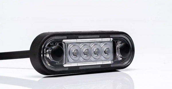 Fristom LED breedtelicht rood, 150mm open eind 12-24V