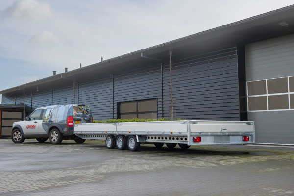 Henra plateauwagen 3x1500kg 503x202