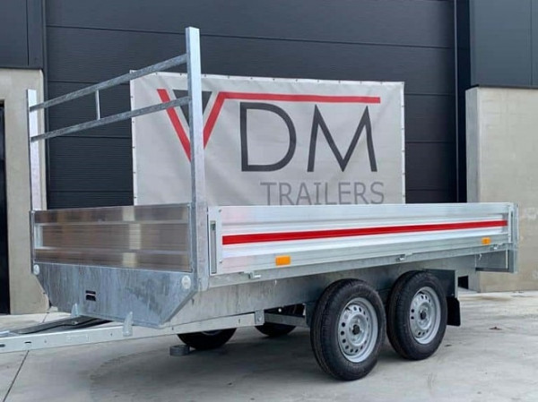 VDM tandem Plateauwagen 260x150 750Kg