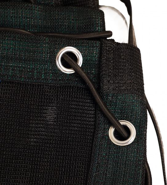 Gaaskleed 3500x2500mm gitzwart RAL 9005