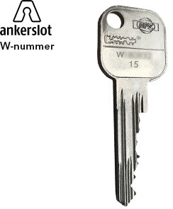 Anker Domestic 7200 - Monosleutel