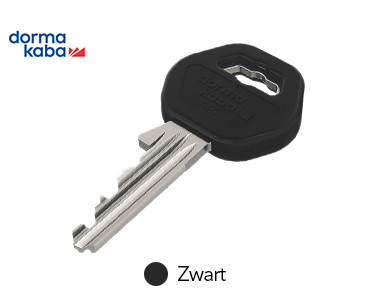 Sleutelclip Zwart (10 stuks)