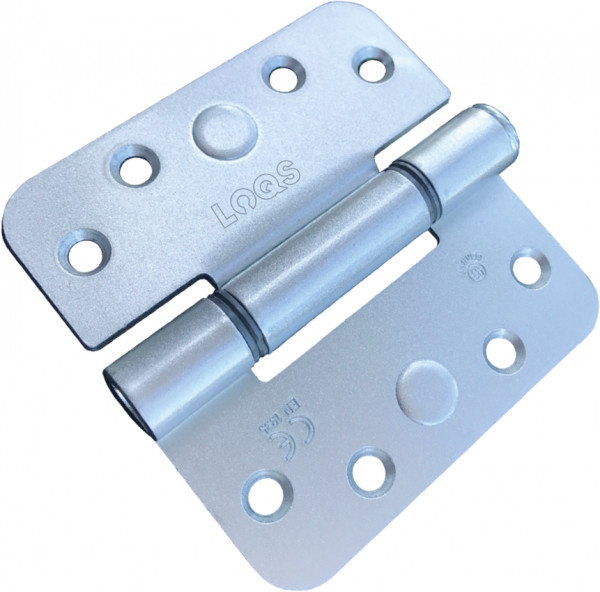 Glijlagerscharnier LOQS RD305GVC-R afgerond 89x89x3mm Ls ULTRAcoat+