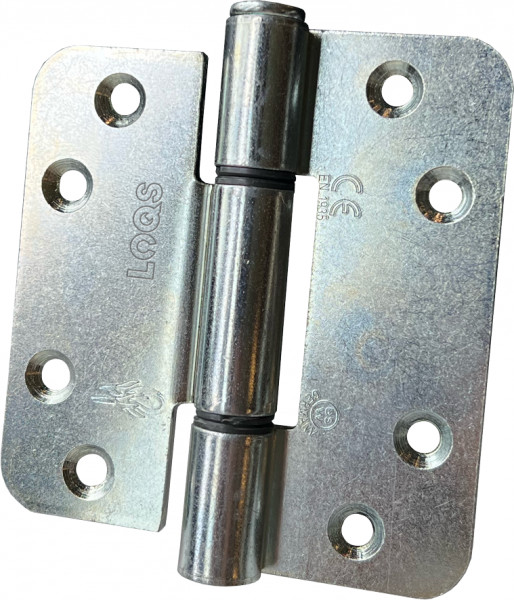 Glijlagerscharnier RENOVATIE LOQS310GV gegalv afgerond 102/89x89x3mm Rs