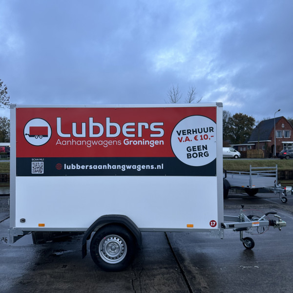 Gesloten 305x150x180 1300kg